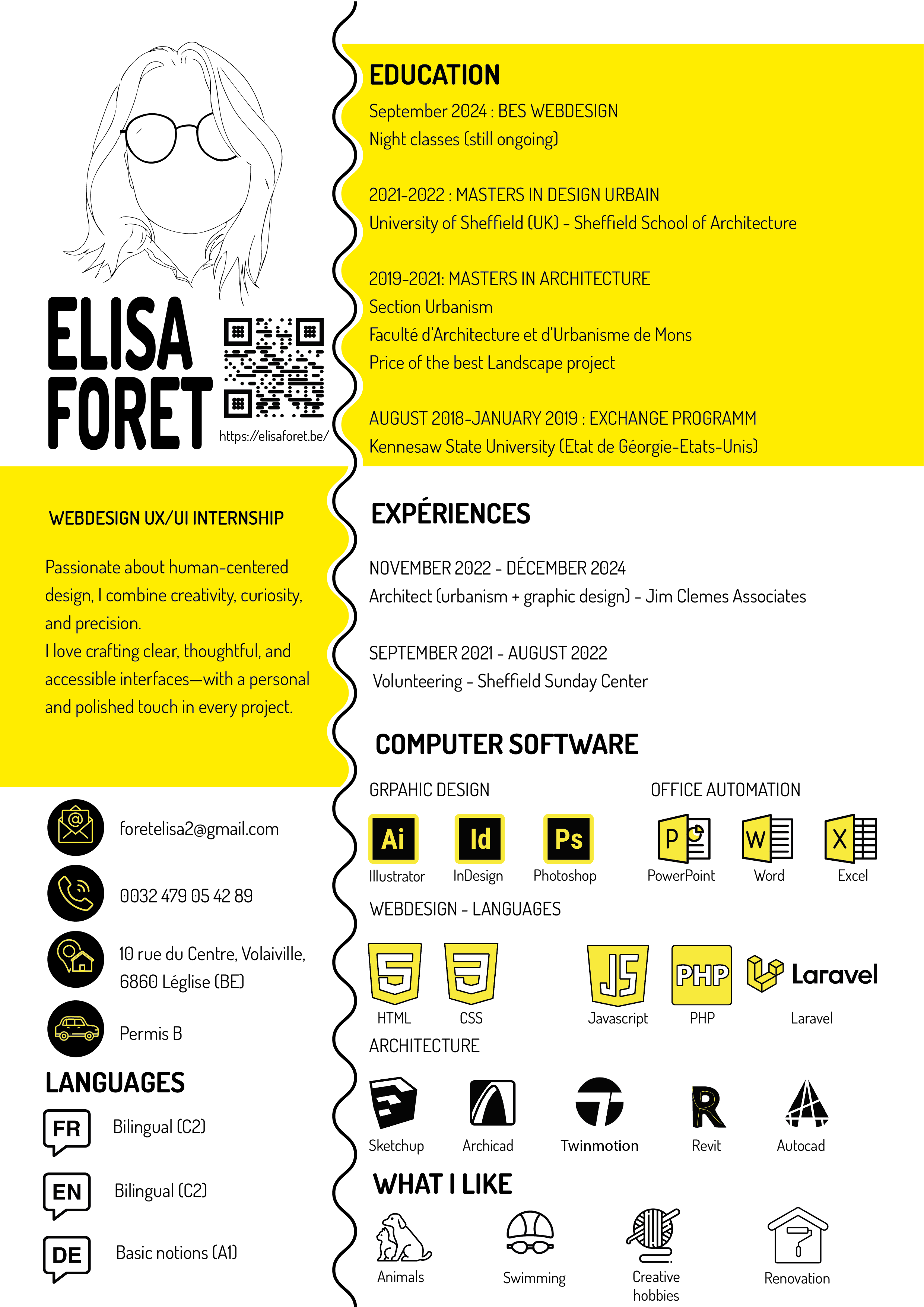 CV Elisa Forêt